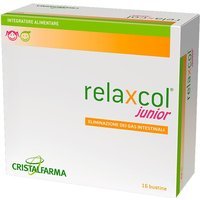 Cristalfarma Relaxcol Junior Integratore Transito Intestinale, 16 Bustine