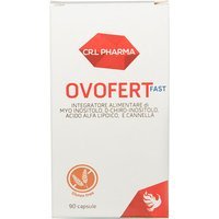 CRL Pharma Ovofert Fast Integratore Alimentare, 90 Capsule