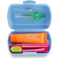 Curaprox Be You Travel Set Blu Spazzolino + Dentifricio + 2 Scovolini