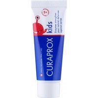 Curaprox Dentifricio Kids Fragola dai 2 Anni 950ppm Formato Viaggio, 10ml