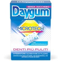 Daygum Microtech Integratore Alimentare di Fluoro, 20 Chewing gum