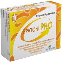 Deltha Pharma Epatoril Pro Integratore Funzione Epatica, 20 Capsule