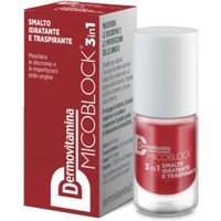 Dermovitamina Micoblock 3 in 1 - Smalto Idratante Traspirante Colore Matto, 5ml