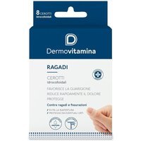 Dermovitamina Ragadi Cerotti Idrocolloidali contro Ragadi e Fissurazioni, 8 Pezzi