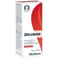 Dicofarm Dicotuss Integratore per il Trattamento di Tosse con Secrezioni, 100ml