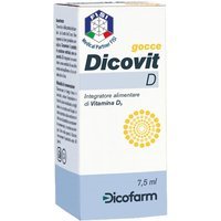 Dicofarm Dicovit D Gocce Integratore di Vitamina D per le Ossa, 7,5ml