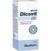 Dicofarm Dicovit Dk Gocce Integratore Alimentare, 6ml