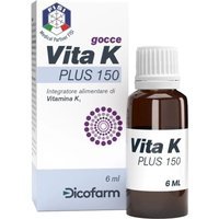 Dicofarm Vita K Plus 150 Integratore Alimentare in gocce, 6ml