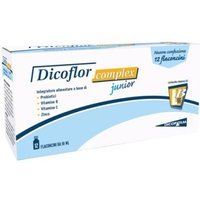 Dicoflor Complex Junior Integratore Alimentare 12 Flaconcini