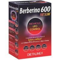 Dietalinea Berberina 600 Fat Slim Integratore Alimentare, 60 compresse