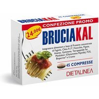 Dietalinea BruciaKal Integratore per il Controllo del Peso, 45 Compresse