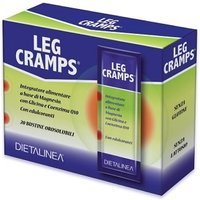 Dietalinea Leg Cramps Integratore Magnesio contro Crampi, 20 Bustine Orosulubili