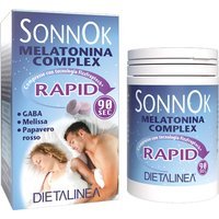 Dietalinea SonnOK - Melatonina Complex Rapid Integratore, 60 Compressa