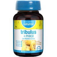 Dietmed Naturmil - Tribulus + Maca con Rhodiola e Zinco, 60 Compresse