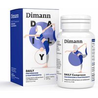 Dimann Daily Compresse Integratore Cistite Ricorrente, 100 Compresse Masticabili