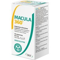Doc Macula 360 Integratore Antiossidante Vista e Sistema Nervoso, 40 Compresse