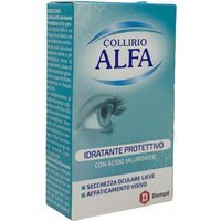 Dompé Alfa - Collirio Idratante Protettivo con Acido Ialuronico, 10ml
