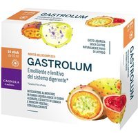 Dr. Cagnola Gastrolum - Integratore per reflusso e digestione con estratto di lumaca, 14 stick da 10 ml