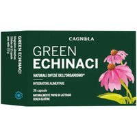 Dr. Cagnola Green Echinaci Integratore Alimentare Difese dell'Organismo, 36 capsule