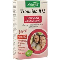 Dr. Cagnola Vitamina B12 Orosolubile - Integratore ad alto dosaggio per l'energia, 30 compresse