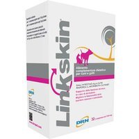 DRN Linkskin Alimento Funzione Dermica Cani e Gatti, 32 Compresse