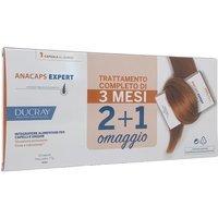 Ducray Anacaps - Expert Capelli e Unghie Caduta Persistente, 3 x 30 capsule