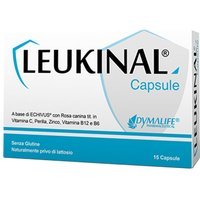 Dymalife Pharmaceutical Leukinal Integratore Alimentare, 15 Capsule