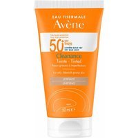 Eau Thermale Avène Cleanance - Colorato SPF50+ Solare Viso Pelli Grasse con Imperfezioni,50ml