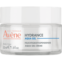 Eau Thermale Avène Hydrance Aqua Gel-Crema Idratante Pelle Disidratata Acido Ialuronico e Aloe Vera Trattamento 4in1, 50ml