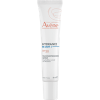 Eau Thermale Avène Hydrance BB Light Crema Idratante Colorata Perfezionatrice SPF30 Uniforma e Idrata Effetto Glow Pelle Sensibile Disidratata, 40ml
