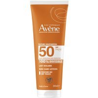 Eau Thermale Avène Latte Solare Protezione Alta SPF50 Solare per Pelle Sensibile, 250ml