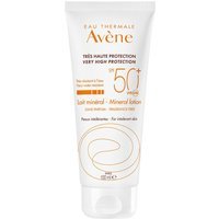 Eau Thermale Avène Latte Solare Schermo Minerale SPF50+ Pelli Intolleranti, 100ml