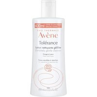Eau Thermale Avène Tolèrance - Lozione Detergente in Gel Struccante Viso Occhi Labbra, 400ml