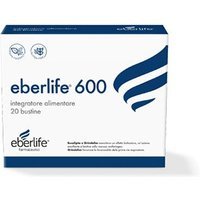 Eberlife Farmaceutici Eberlife 600 Integratore di N-Acetilcisteina, 20 Bustine