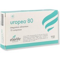 Eberlife Farmaceutici Uropea 80 Integratore Benessere Urinario, 15 Compresse