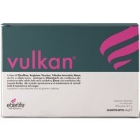 Eberlife Farmaceutici Vulkan Integratore L-Arginina e Coenzima Q10 Energia e Tono, 20 Bustine