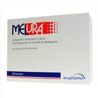 Ecupharma Melura Integratore Alimentare Cistiti Batteriche 14 Bustine Da 4 g