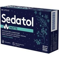 Eg Sedatol - Notte Integratore Alimentare Rilassante, 30 Capsule