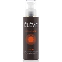 Eleve Bronzage - Latte solare anti età per il corpo con protezione SPF 30 contro i raggi UV, 200 ml