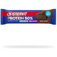 Enervit Protein Bar 50% Barretta Proteica Gusto Dark Choco, 1 Pezzo