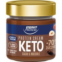 Enervit Protein Keto - Protein Cream Crema Proteica Cacao e Nocciole, 180g
