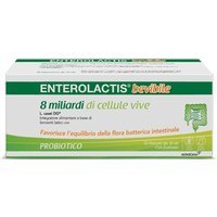 Enterolactis Bevibile Integratore di Fermenti Lattici Vivi, 12 Flaconi