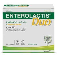 Enterolactis Duo Integratore Cellule Vive e Inulina, 20 Bustine