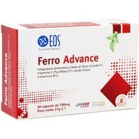Eos Ferro Advance Integratore Alimentare, 30 Capsule