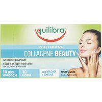 Equilibra Collagene Beauty Integratore Bellezza Pelle, 10 Stick Monodose