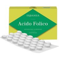 Erbamea Acido Folico Integratore Alimentare, 90 Compresse