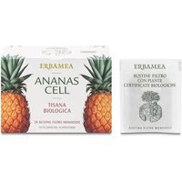Erbamea Ananas Cell - Tisana Biologica Integratore per Inestetismi della Cellulite, 20 Buste