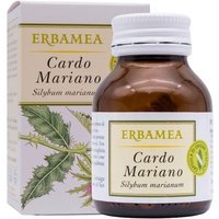 Erbamea Cardo Mariano Integratore Digestione e Gonfiore, 50 capsule