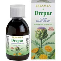 Erbamea Drepur Fluido Integratore Depurativo Gusto Ananas, 250ml