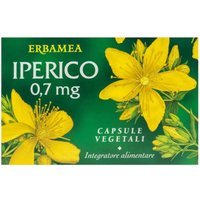 Erbamea Iperico Integratore Alimentare Relax e Stress, 36 Capsule Vegetali